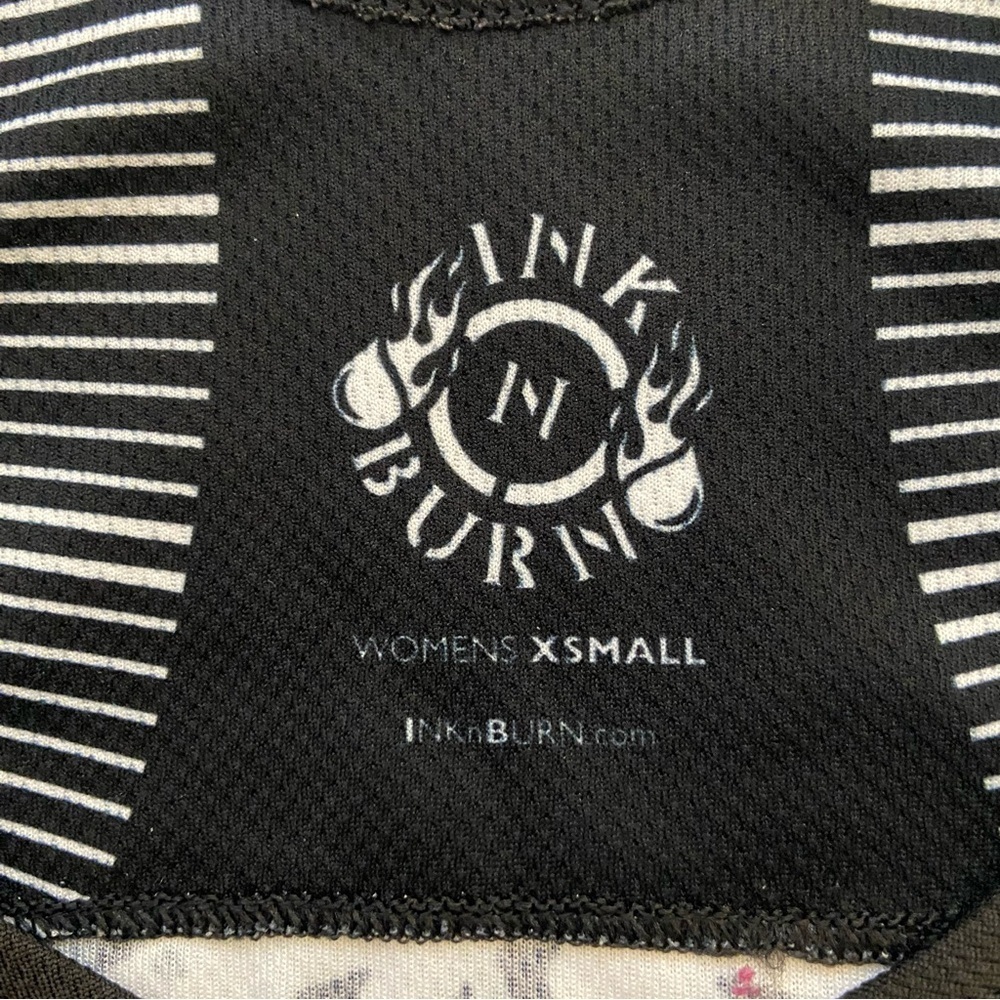 INKnBURN Black and White Sugar Skull Tank Top - Picture 3 of 7
